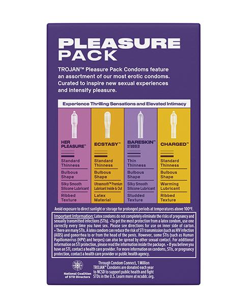 Trojan Pleasure Condoms - Asst. Box of 12 BB Store Trojan Pleasure Condoms - Asst. Box of 12 BB Store