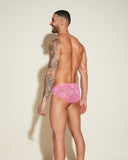 Never Say Never Men's Comfort Micro Brief - Rani Pink -