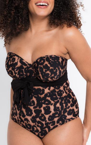 Wrapsody Swimsuit - Leopard Print -