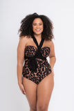 Wrapsody Swimsuit - Leopard Print -