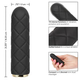 Raven Quilted Seducer - Black