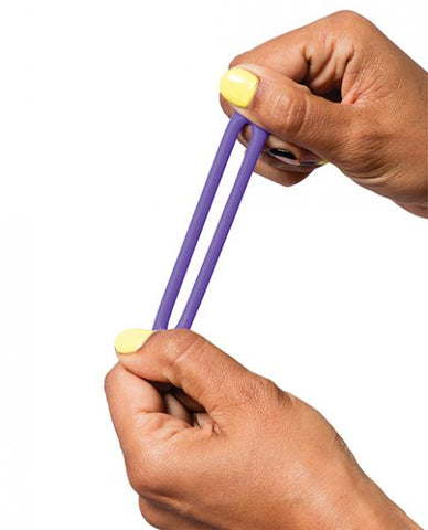Romp Remix Trio Penis Ring Set of 3 - Purple BB Store Romp Remix Trio Penis Ring Set of 3 - Purple BB Store