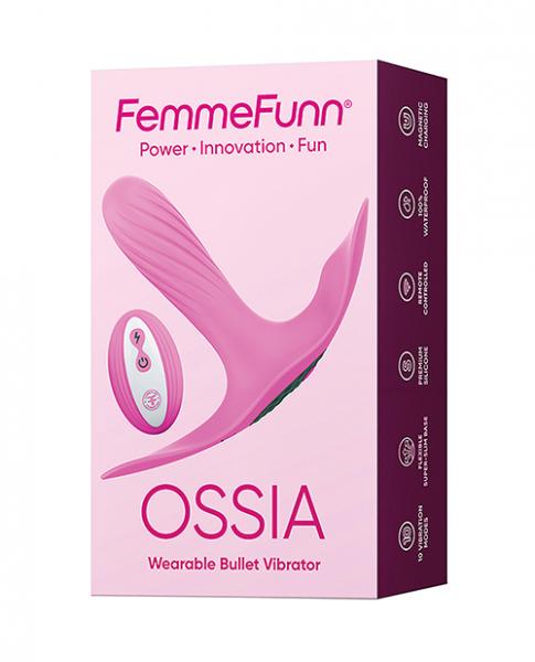 Femme Funn Ossia Wearable Vibrator - Pink BB Store Femme Funn Ossia Wearable Vibrator - Pink BB Store