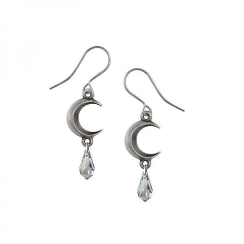 Moon - Crystal Earrings