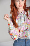 Happy Daze Blouse - Multi -