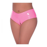 Club Candy Low Rise Split Crotch Boy Short - Pink - Queen