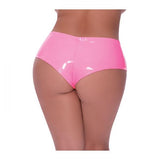 Club Candy Low Rise Split Crotch Boy Short - Pink - Queen