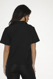 Poodle Top - Black/White -