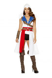 White/Blue/Red/Black - 5 Piece Assassins Protector -
