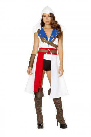 White/Blue/Red/Black - 5 Piece Assassins Protector -