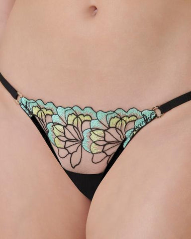 Serena Panty - Mint/Lemon/Black -