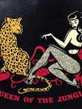 Queen of the Jungle Bowler Bag - Black