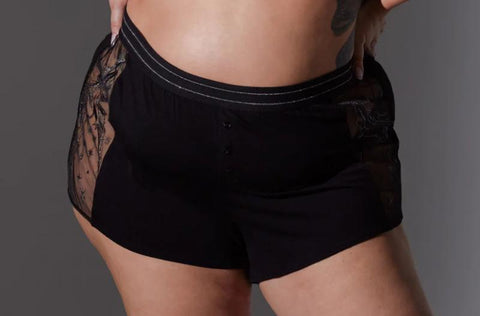 Fae Boyshort - Black -