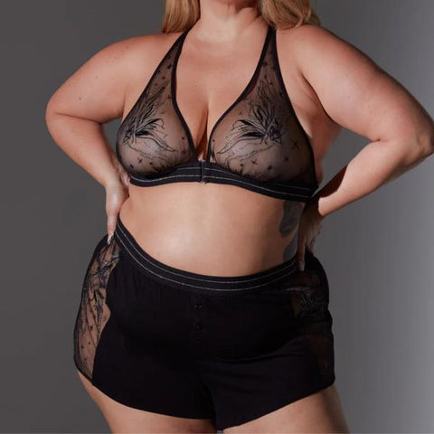 Fae Bralette - Black -