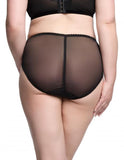 Rosewyn Hi Cut Brief - Black -