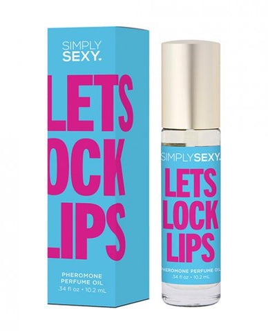 Simply Sexy Pheromone Perfume Oil Roll-On - Let's Lock Lips 0.34oz