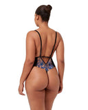 Lyandra Soft Body - Egyptian Blue/Black/Sheer -