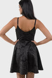 Magica Skater Dress - Black Lily -