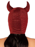 Vintage Devil Bonnet - Red - One Size