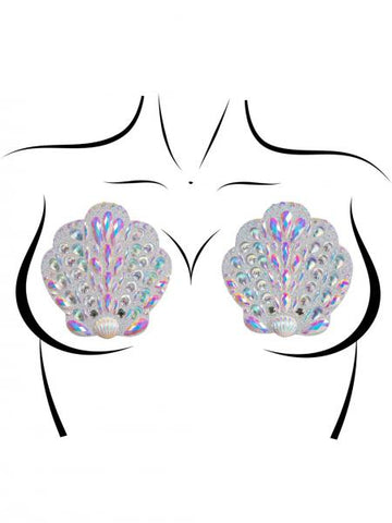 Shell Nipple Covers - Clear