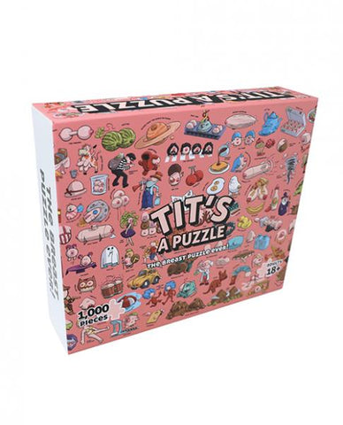 Tit’s A Puzzle 1000 Piece Boob Themed Puzzle