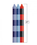 The 9's Make Me Melt Drip Candles Stripes - Passionette 3pk