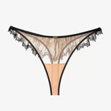 Finsbury Sexy G-String - Beige/Black -