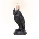 Owl of Astrontiel Candlestick - Black