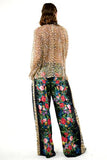 Zinnia Pants - Black Floral -