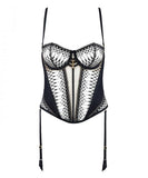 Voodoo Kiss Underwire Basque - Millenium Black -