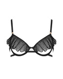Matisse Semi-Open Wired Bra - Black -