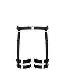 Trinity Thigh Harness - Black -