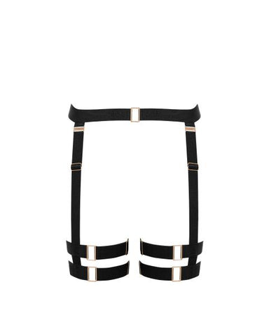Trinity Thigh Harness - Black -