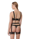 Trinity Thigh Harness - Black -