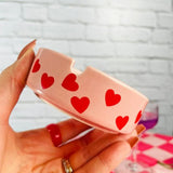 Kewpie Ash Tray - Pink/Red