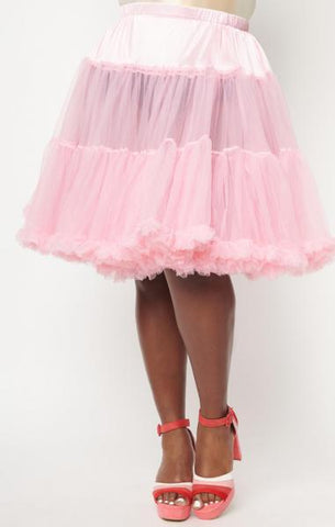 Ruffled Chiffon Petticoat Crinoline - One Size