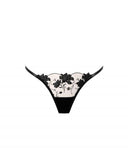 Yvette Panty - Black/Sheer -