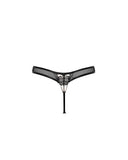Yvette Thong - Black/Sheer -