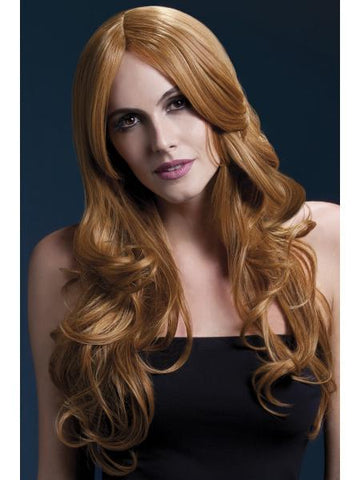 Khloe Wig Long Wave - Auburn