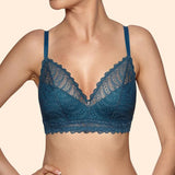Brie Soft Padded Bra - Marine Blue -