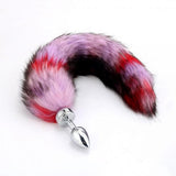 Magnetic Plug Fox Tail - Pink
