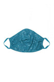 Never Say Never V Face Mask - Blue Curacao - One Size
