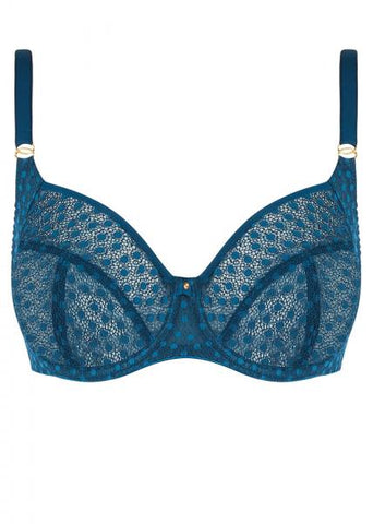 Starlight Side Support Balcony Bra - Poseidon -