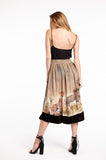 Cheetah Skirt - Espresso -