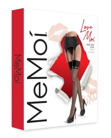 Hide and Seek Fishnet Stocking - Black -