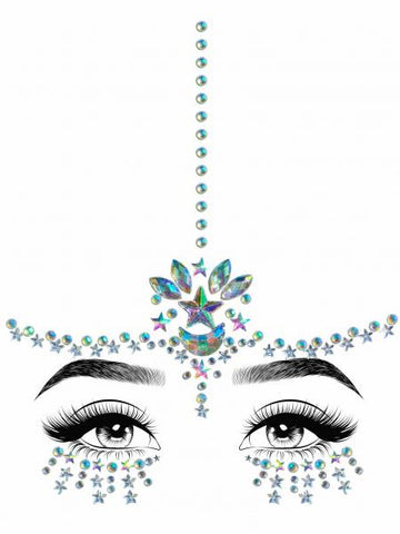Karma Adhesive Face Jewels Sticker