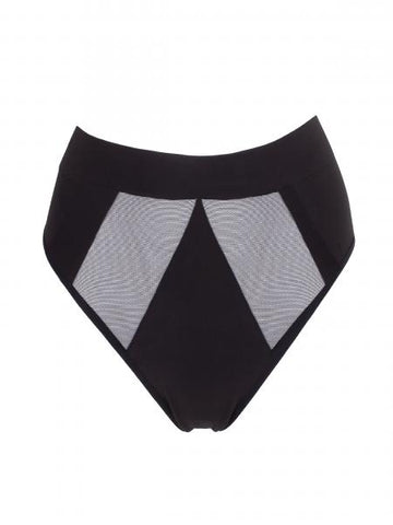 Orla High-Waist Panty - Black -