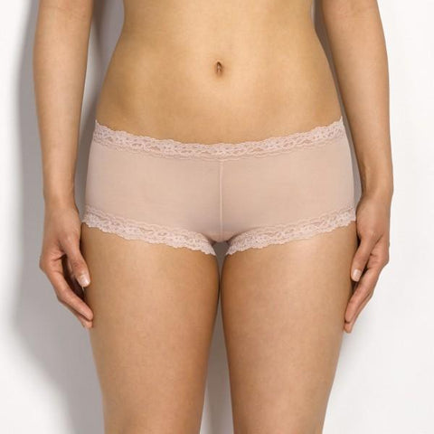 Classic Mesh Boyshort - Buff - One Size