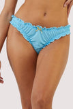 Capricorn Chiffon Star Sign Panty - Light Blue -