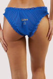 Libra Chiffon Star Sign Panty - Cobalt Blue -